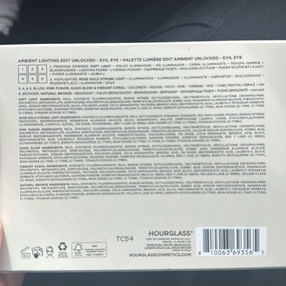 NIB. Hourglass Ambient Lighting palette EVIL EYE limited edition. Sold out. - Picture 4 of 4